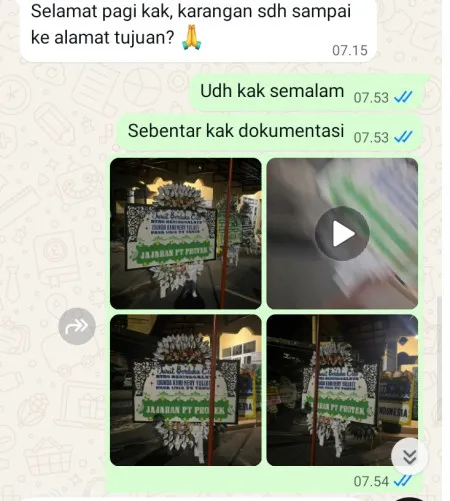 Pengiriman Papan Bunga Selamat Pondok Nguter