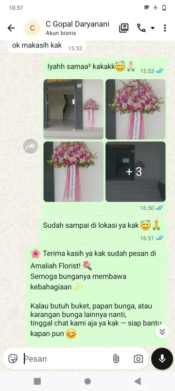 Pengiriman Karangan Bunga Pondok Nguter