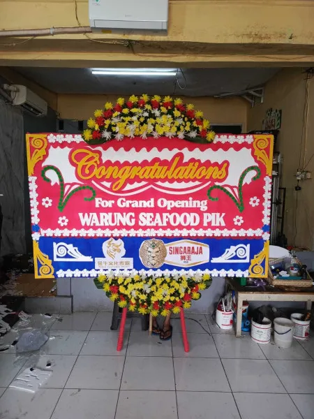 Papan Bunga Ucapan Selamat Pondok Nguter